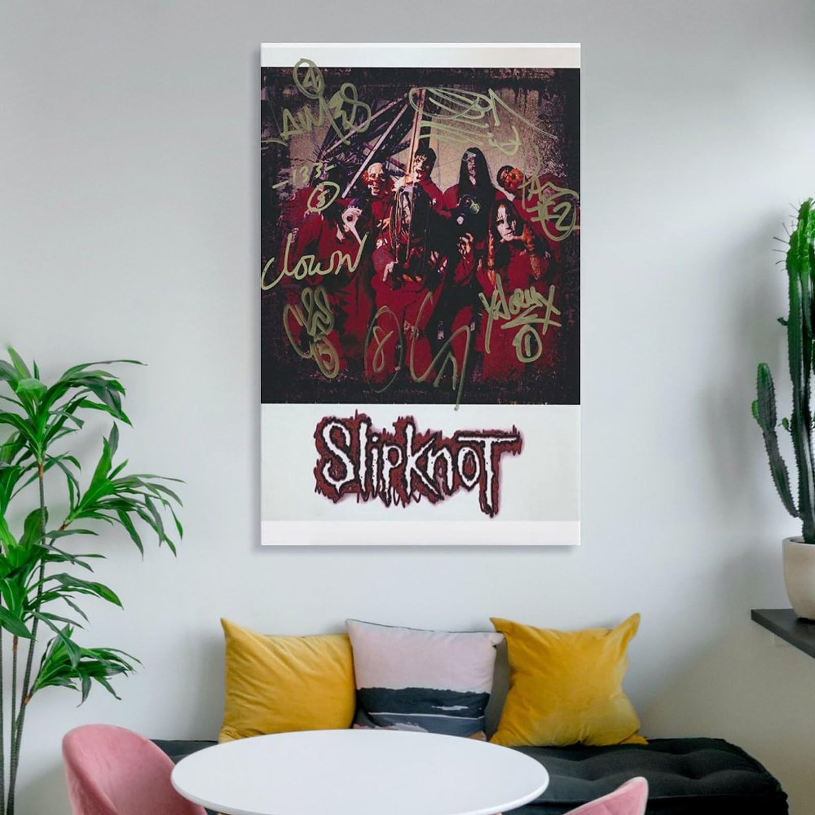 Slipknot のサイン入りポスター